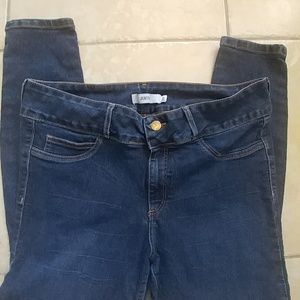 Dark blue skinny jeans